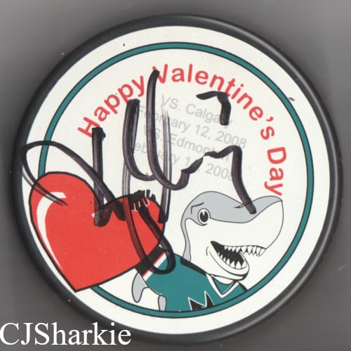 2007-2008 Valentine's Day Puck