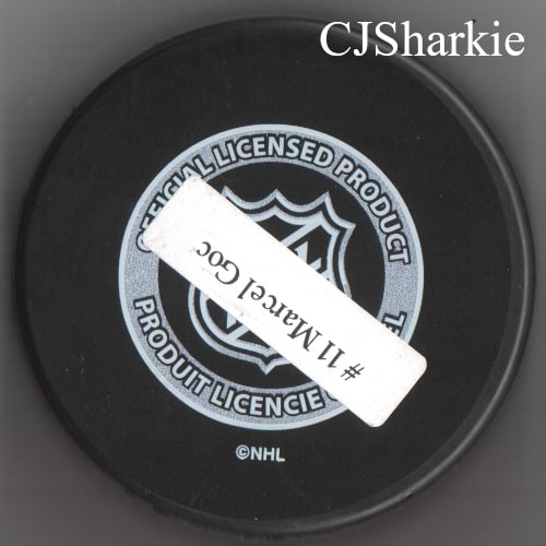 2008-2009 Happy New Year Puck back view