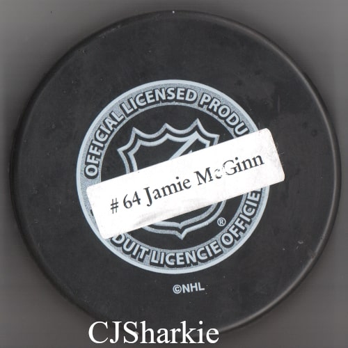 2009-2010 Happy Halloween Puck back view