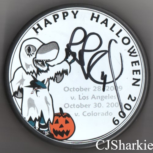 2009-2010 Happy Halloween Puck