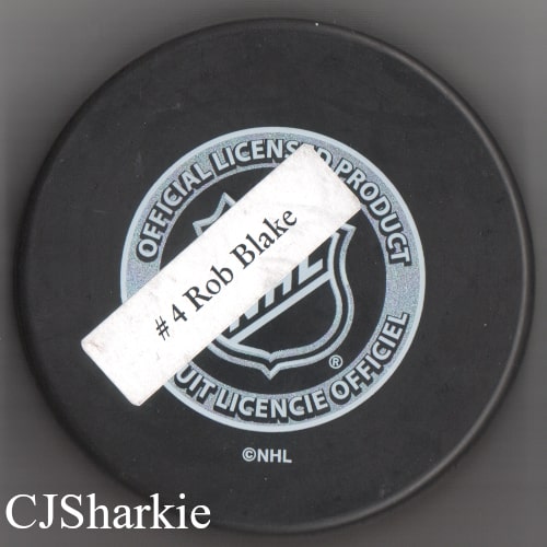 2009-2010 Happy Halloween Puck back view