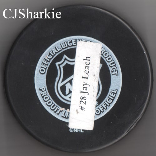 2009-2010 Stanley Cup Playoffs Puck back view