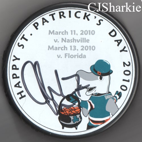 2009-2010 Happy St. Patrick's Day Puck