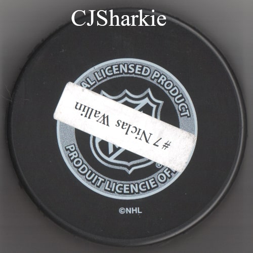2009-2010 Happy St. Patrick's Day Puck back view
