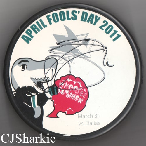 2010-2011 April Fools Day Puck