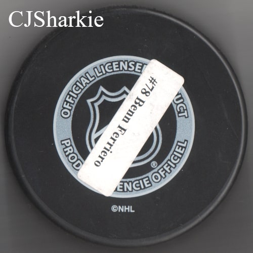 2010-2011 Groundhog Day Puck back view