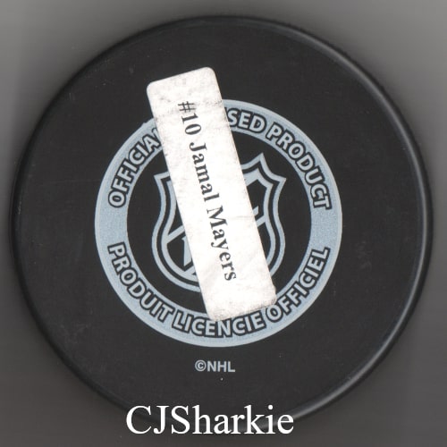 2010-2011 Happy Holidays Puck back view