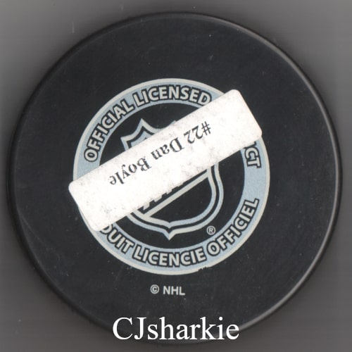 2010-2011 St. Patrick's Day Puck back view