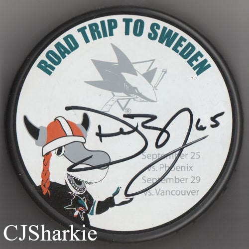 2010-2011 Road Trip to Sweden Puck