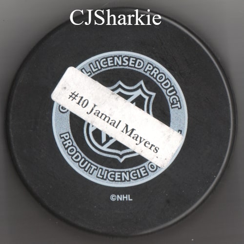 2010-2011 Veteran's Day Puck back view