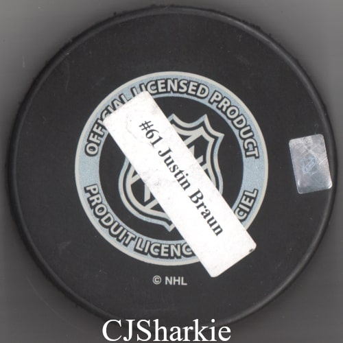 2011-2012 Happy Holidays Puck back view