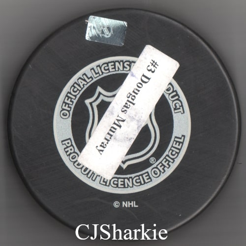 2011-2012 Stanley Cup Playoffs Puck back view