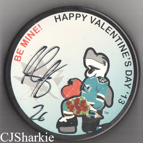 2012-2013 Valentine's Day Puck