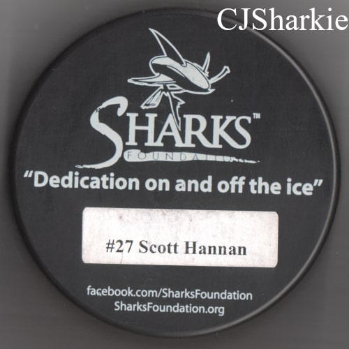 2013-2014 Happy Thanksgiving Puck back view