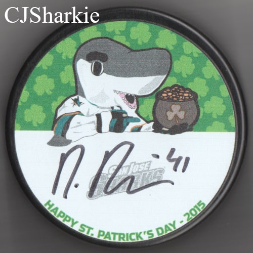 2014-2015 Happy St. Patrick's Day Puck