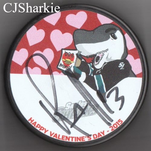 2014-2015 Happy Valentine's Day Puck