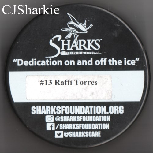 2014-2015 Happy Valentine's Day Puck back view