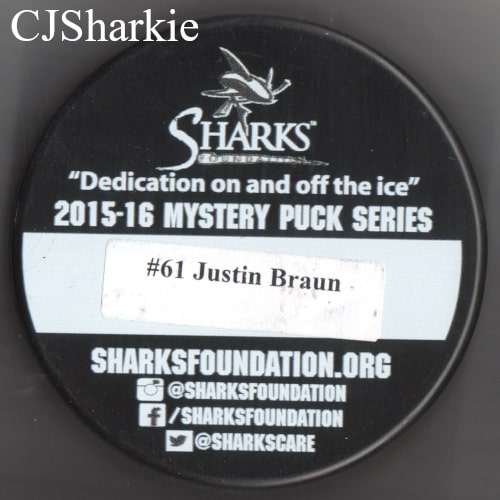 2015-2016 25th Anniversary Puck back view
