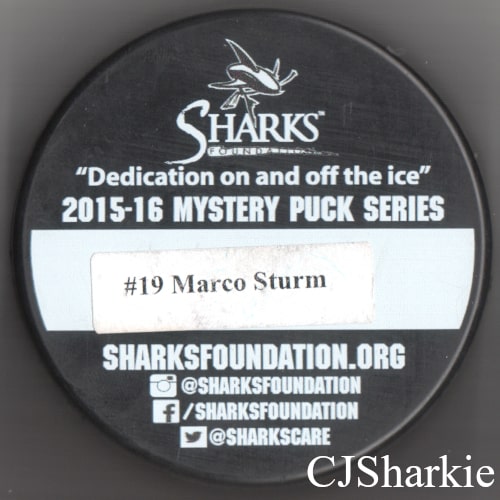 2015-2016 Alumni Association Puck back view