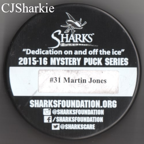 2015-2016 Happy Holidays Puck back view