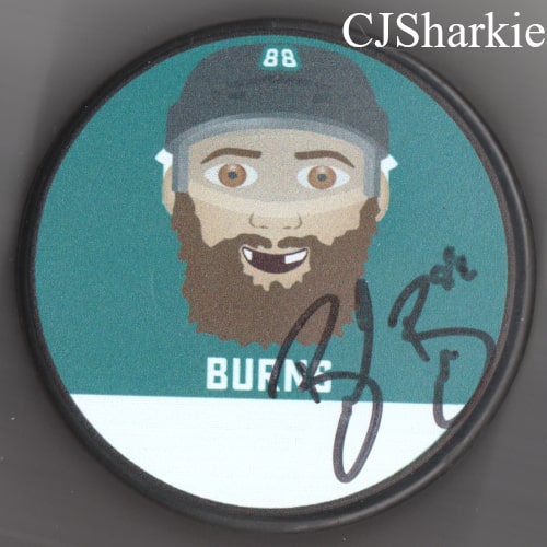 2017-2018 Emoji Puck (Burns) Puck