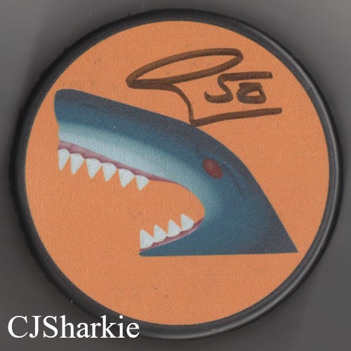 2017-2018 Emoji Puck (Sharks Head) Puck