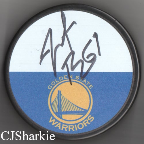 2017-2018 Golden Warriors Puck