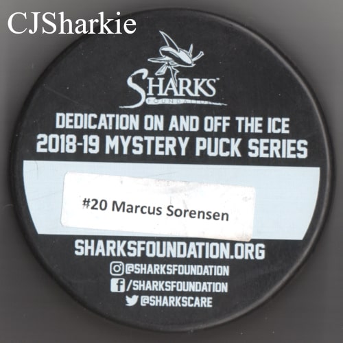 2018-2019 Stealth Logo Puck back view