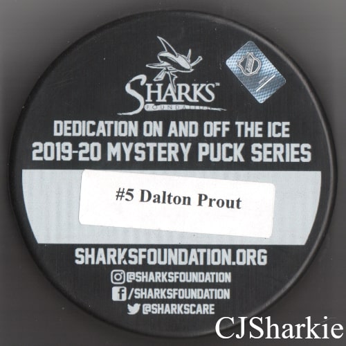 2019-2020 Graffiti Shark Puck back view