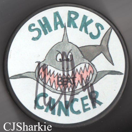 2020-2021 Hockey Fights Cancer Puck