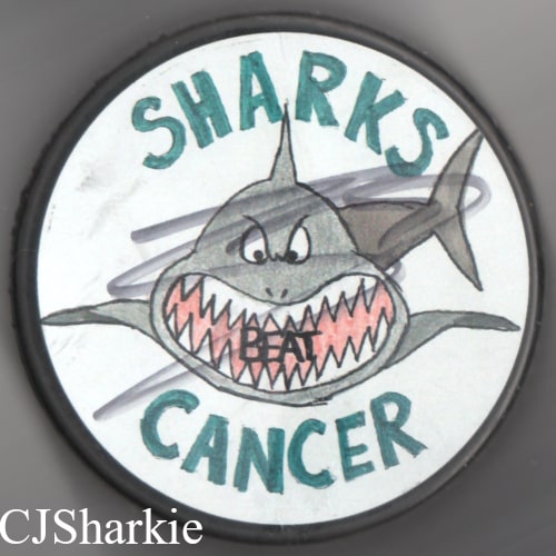 2020-2021 Hockey Fights Cancer Puck