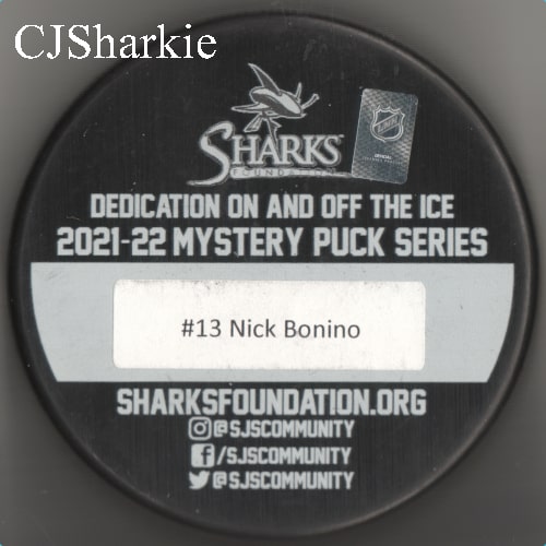 2021-2022 Black History Month Puck back view