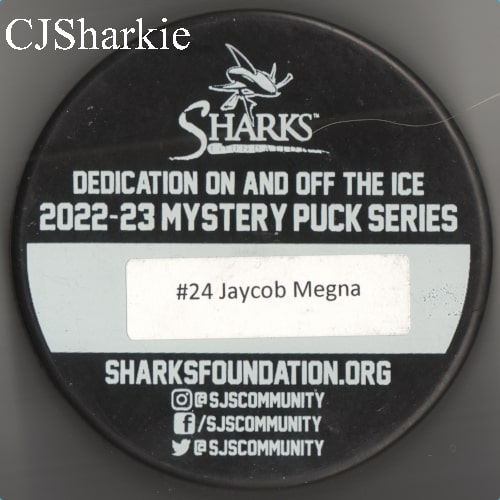 2022-2023 Global Series Puck back view