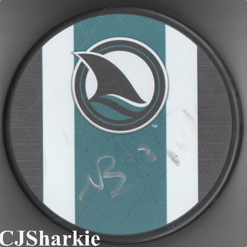 2022-2023 Sharks Jersey Inspired PuckFront