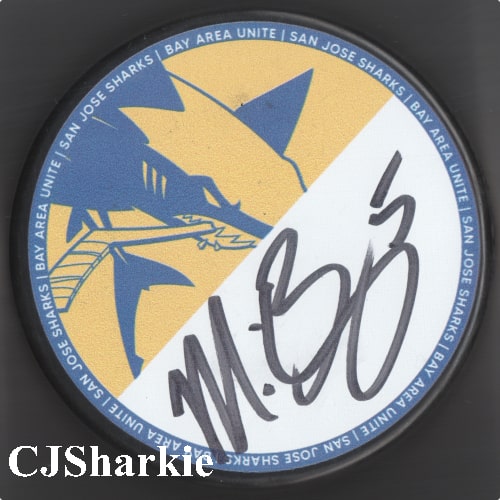 2023-2024 Warriors x Sharks Puck