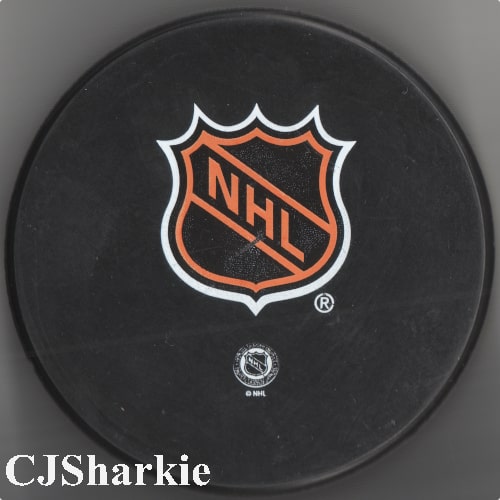 2003-2004 Opening Night Puck back view