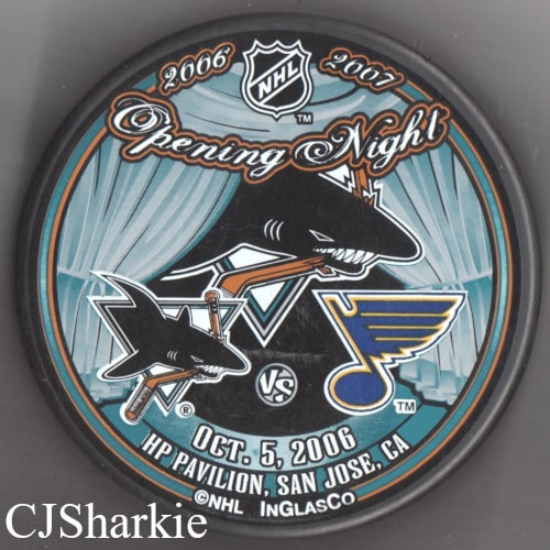 2006-2007 Opening Night Puck