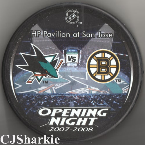 2007-2008 Opening Night Puck