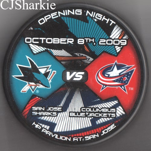 2009-2010 Opening Night Puck