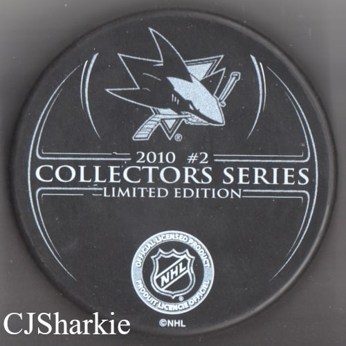 2010-2011 Opening Night Puck back view