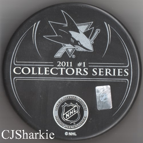 2011-2012 Opening Night Puck back view
