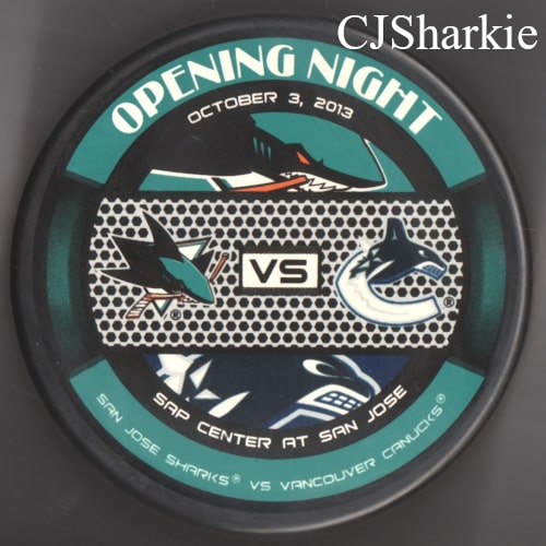 2013-2014 Opening Night Puck