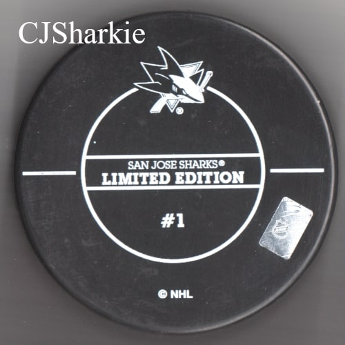 2015-2016 Opening Night Puck back view