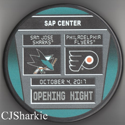2017-2018 Opening Night Puck