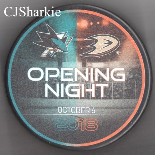 2018-2019 Opening Night Puck