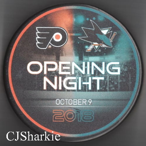 2018-2019 Opening Night Puck