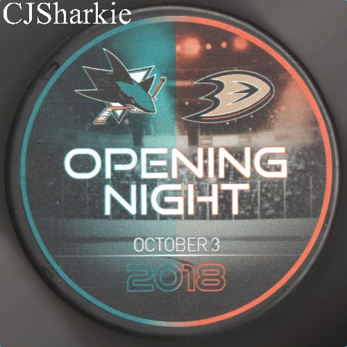 2018-2019 Opening Night Puck