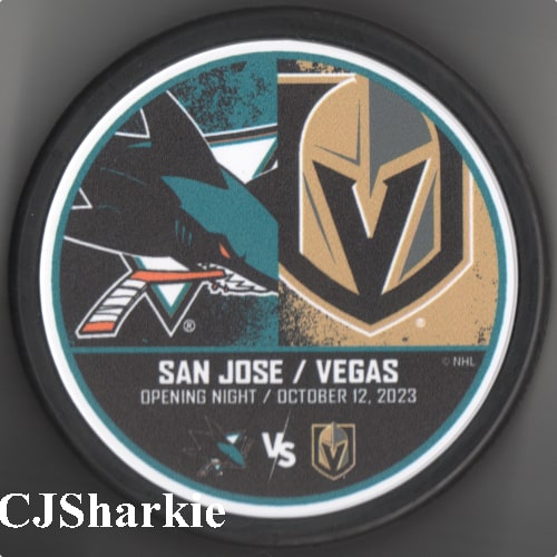 2023-2024 Opening Night Puck
