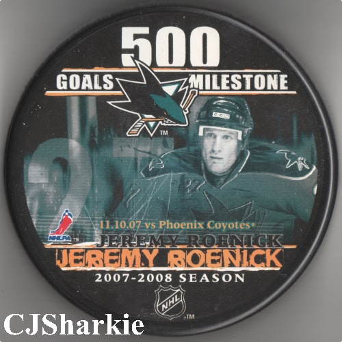 Jeremy Roenick Puck