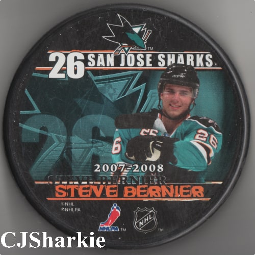 Steve Bernier Puck